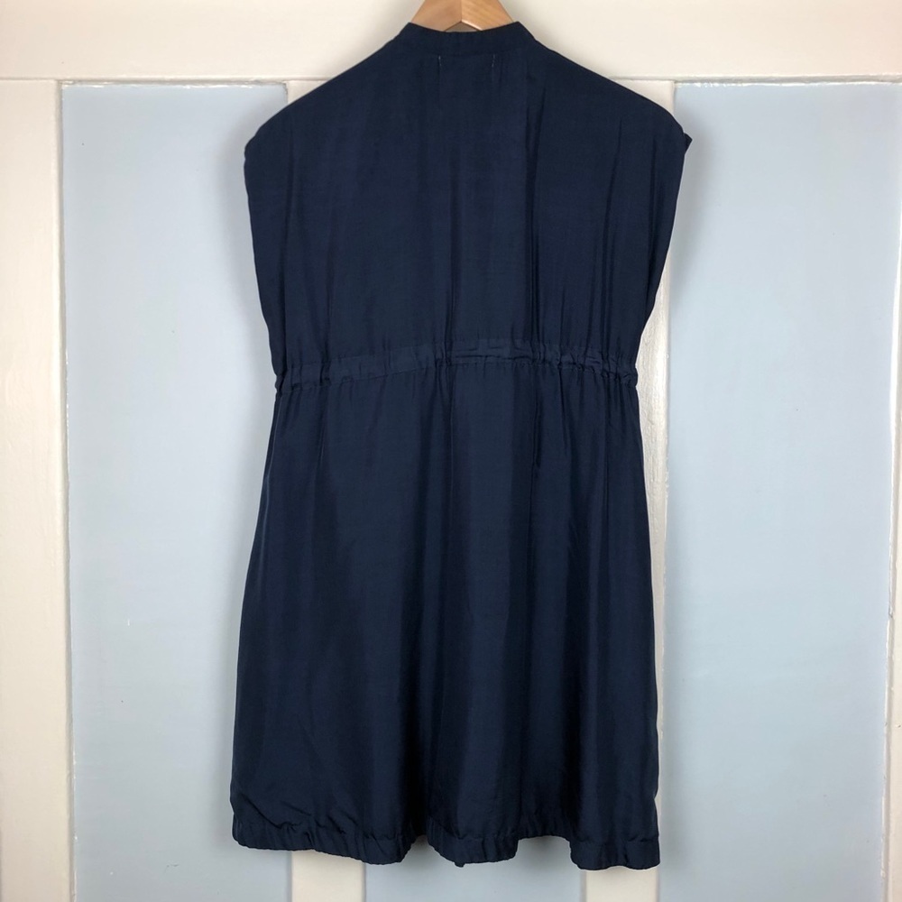 Whish Navy Sleeveless Dress - Picture 5 of 5